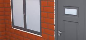 Insulation around windows and doors