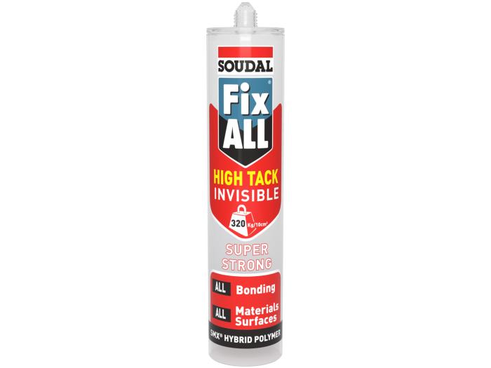 Product shot Fix ALL High Tack Invisible 290ml